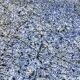 Trio de tables basses en granit et acier inoxydable