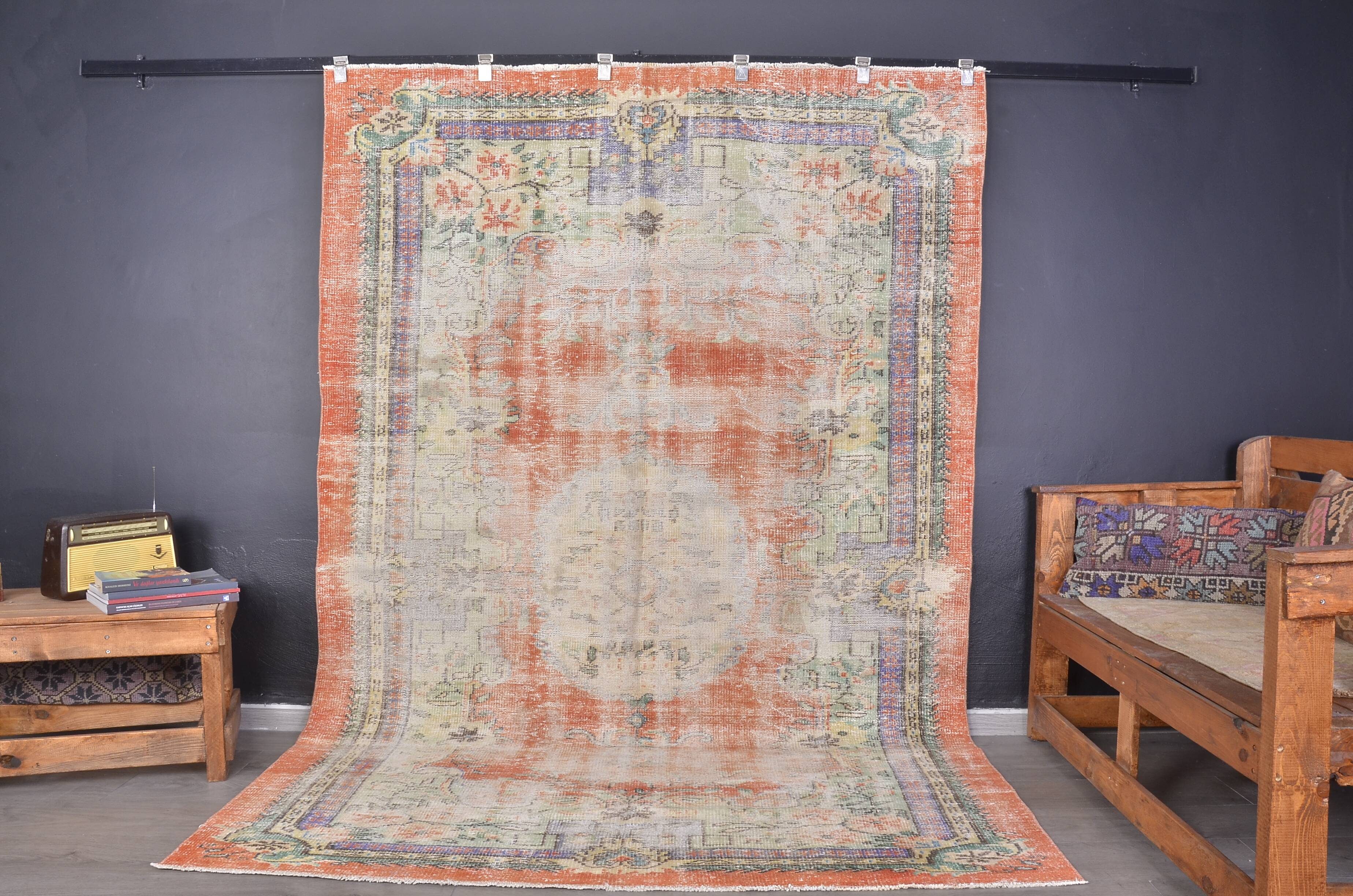 Tapis vintage en laine anatolienne sku2313