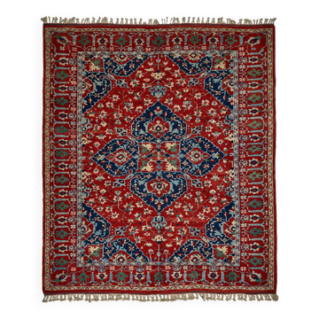 Tapis Oushak en laine noué à la main turc 313 cm x 360 cm