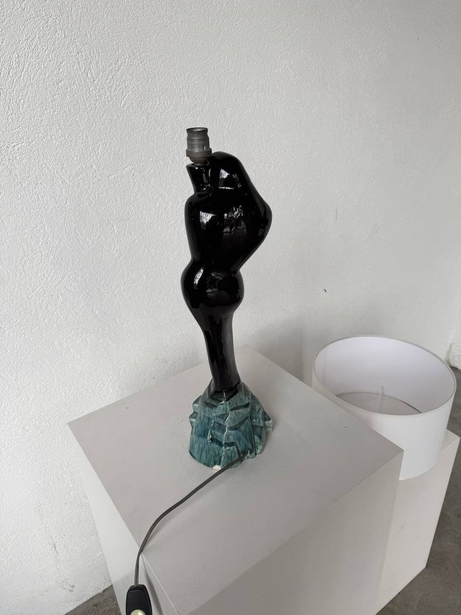 Monaco Monacera "woman" ceramic table lamp