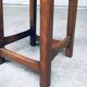 Set of Belgian Handcrafted Wooden Stools, 1940s