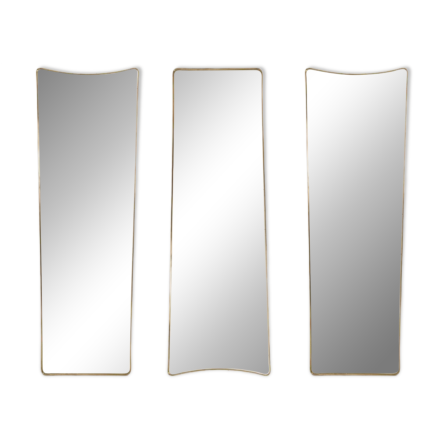 Gio Ponti, in the style of. Triptych. 1980s/90s.