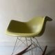 Fauteuil rocking chair design Eames Plastic Armchair RE RAR, edition Vitra