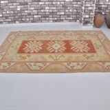Vintage Handknotted Floral Hnadknotted Rug sku1835