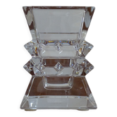 Baccarat crystal vase model Columbine signed
