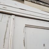 Armoire parisienne patine ancienne "lys"