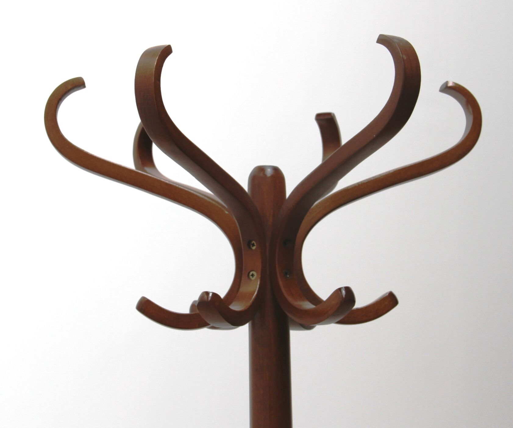 Vintage wooden coat rack