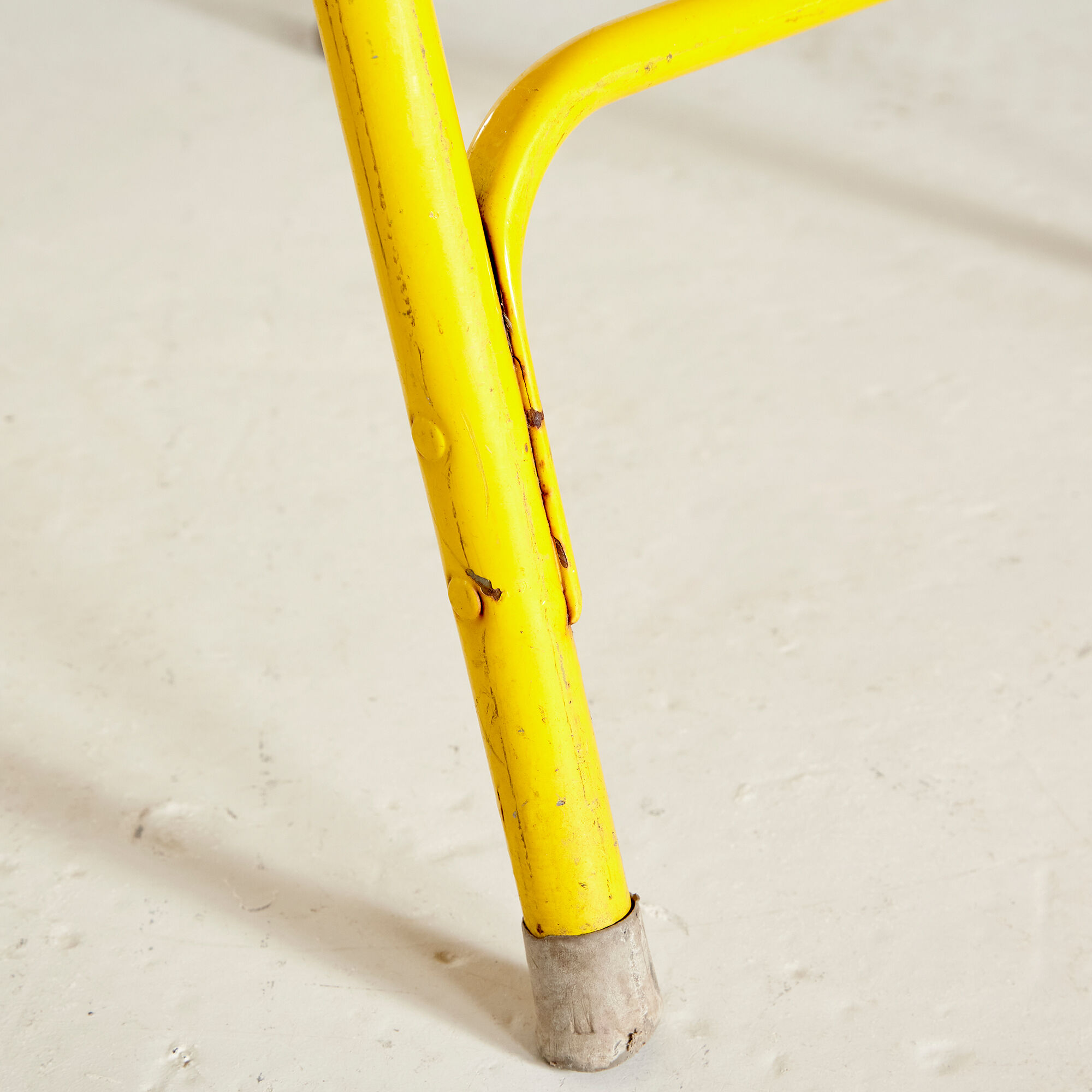 Yellow foldable chair
