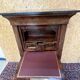 old secretary, Restoration era, lock and clover key, nineteenth century
