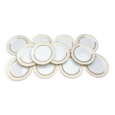 Dessert plates L'Amandinoise