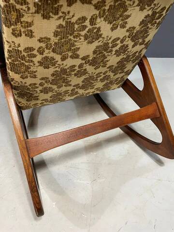 Rocking chair, Dřevotvar, 1970s, Czechoslovakia