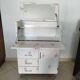 Dressing table / bathroom furniture floral decor 70s