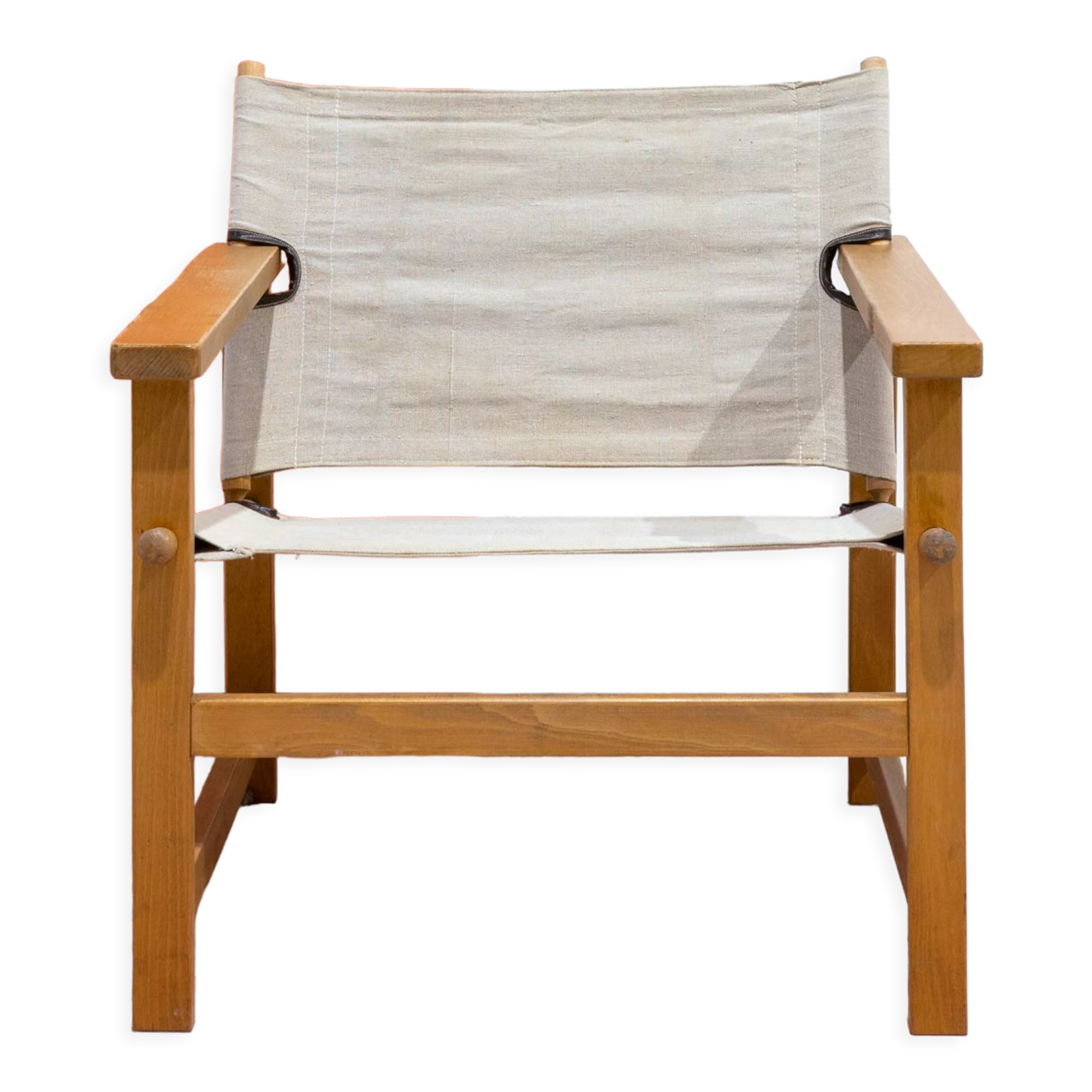 Danish safari chair by Hyllinge Møbler
