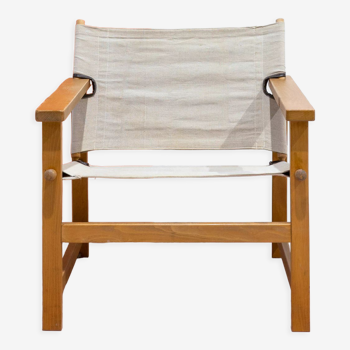 Danish safari chair by Hyllinge Møbler