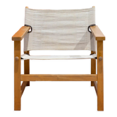 Danish safari chair by Hyllinge Møbler