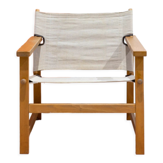 Danish safari chair by Hyllinge Møbler