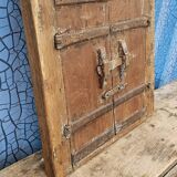 Old wooden tribal window
