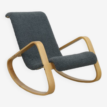 Fauteuil lounge « Dondolo » de Luigi Crassevig, années 1970