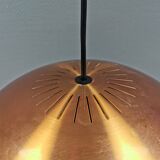 Top-class designer lamp model Medio in metal copper color