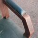 Fauteuil de bureau ancien administratif pivotant vintage