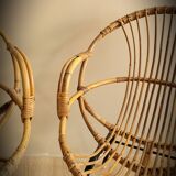 Duo rattan chairs