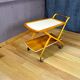 Scandinavian trolley in blond cherry 1960