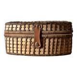 Vintage picnic basket - complete for 4 people