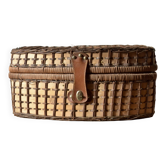 Vintage picnic basket - complete for 4 people