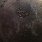 Old tin dish