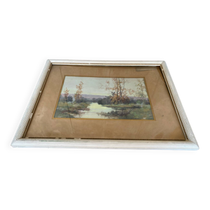 Ancienne huile couleur