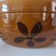 Large terracotta salad bowl