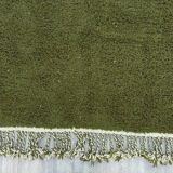 Handwoven Moroccan artisanal carpet