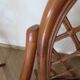 Vintage lot of 2 woven bamboo rattan armchairs - Curved wood - 1980s