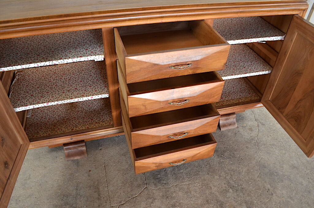 Vintage Lucie Walnut sideboard 1950