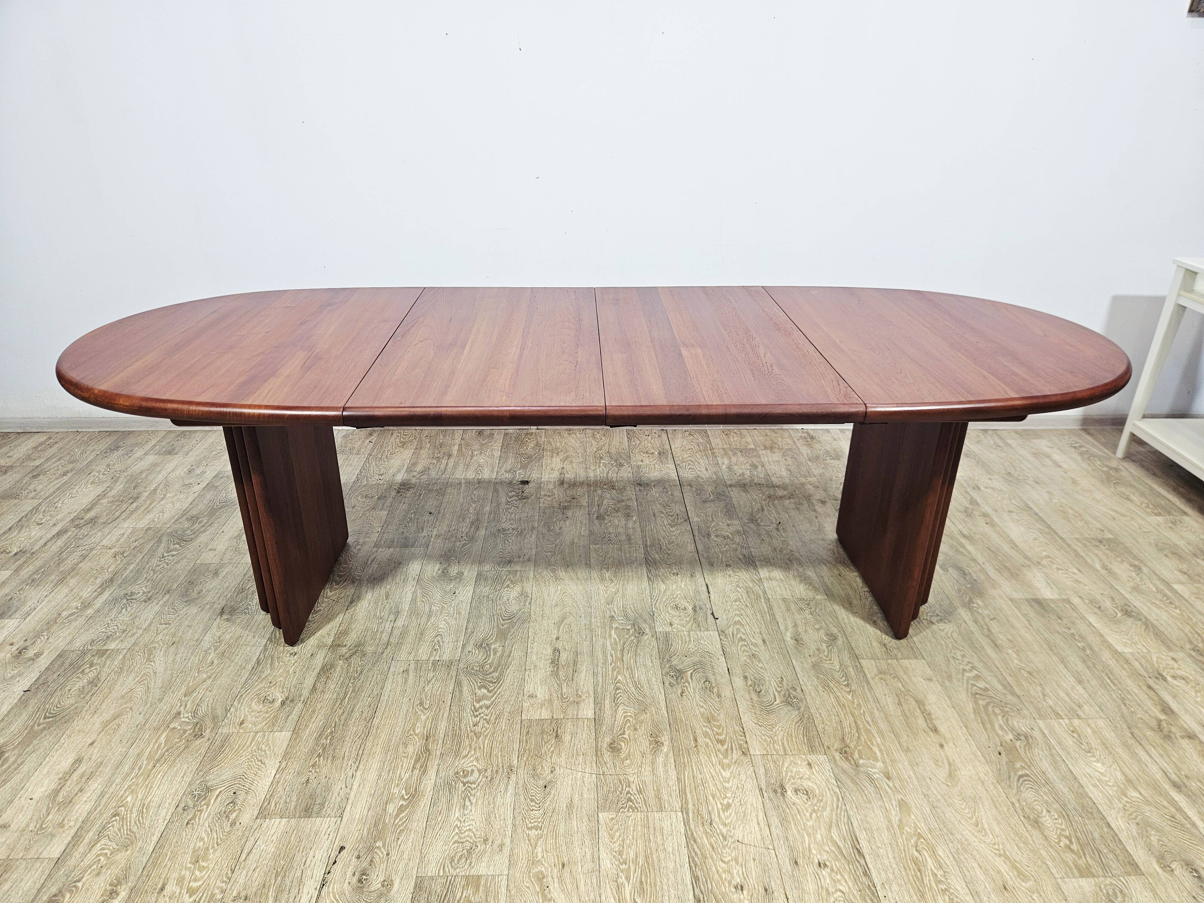 Extendable table/Teak /S.Burchardt-Nielsen (Møbel Fabrik)/Denmark 1980s