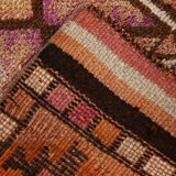 3x9 vintage runner rug, 81x267cm