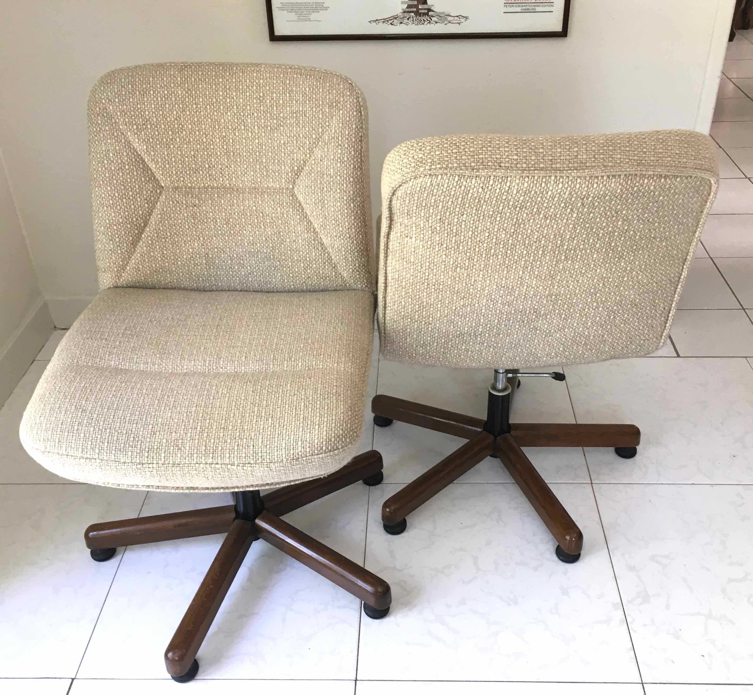 Two office chairs design 1960