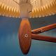 Vintage Le Klint scissor lamp in oak from the 1960s