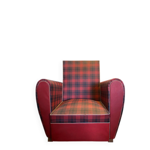 Fauteuil en simili cuir