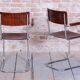 Set of Vintage Bauhaus Chairs in Chrome and Plywood by Mart Stam, 1930s