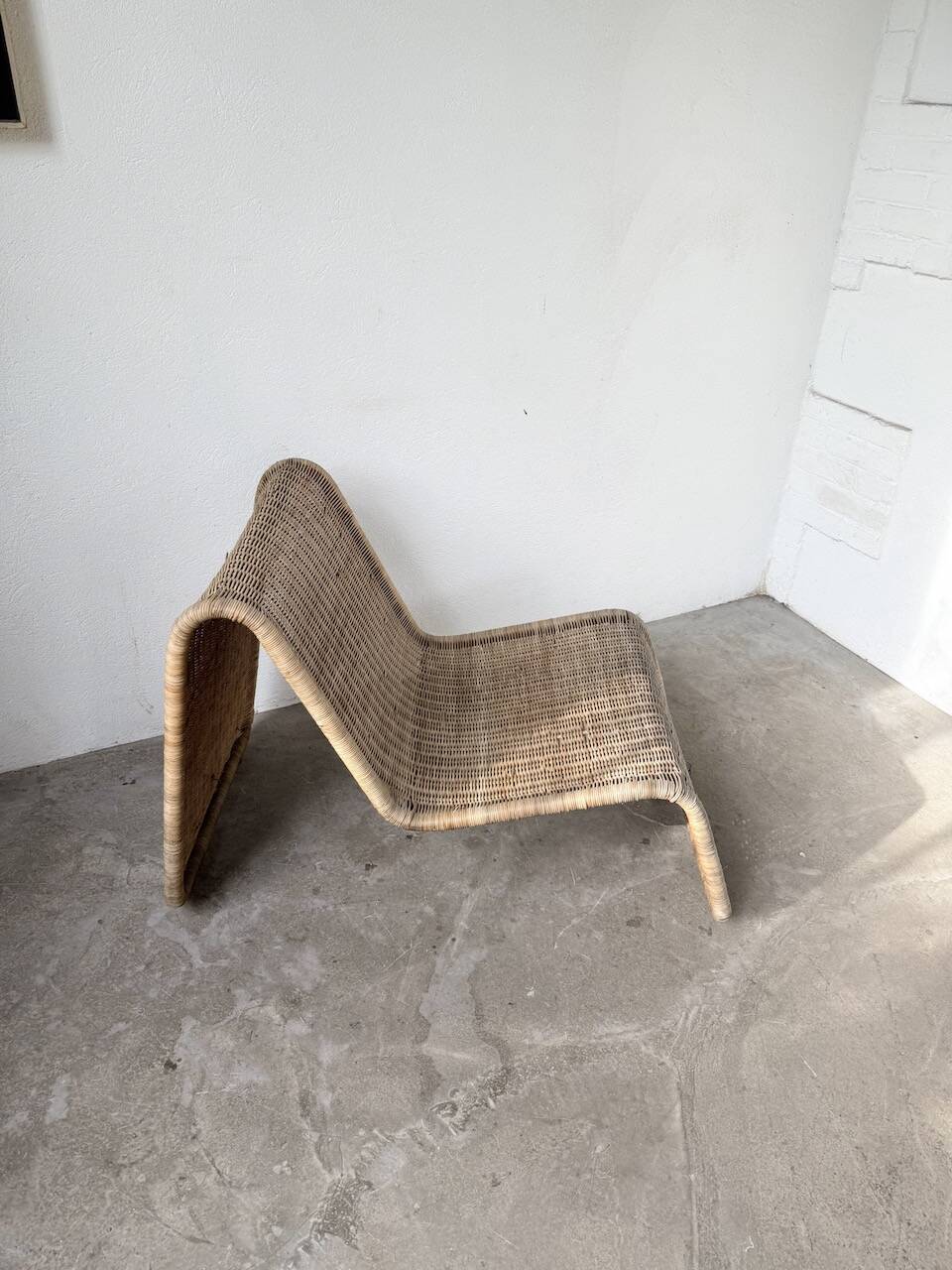 Hestra woven wicker armchair by Ikea 1982