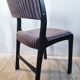 Paire de chaises esprit scandinave velours années 80