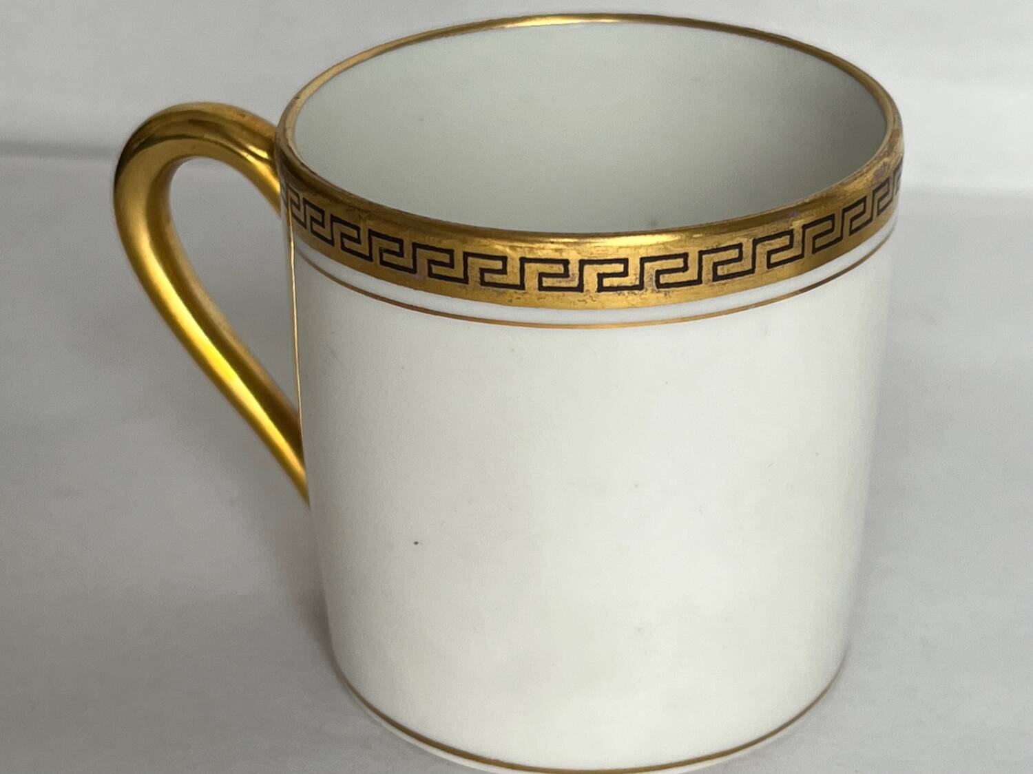 3 fine porcelain coffee cups