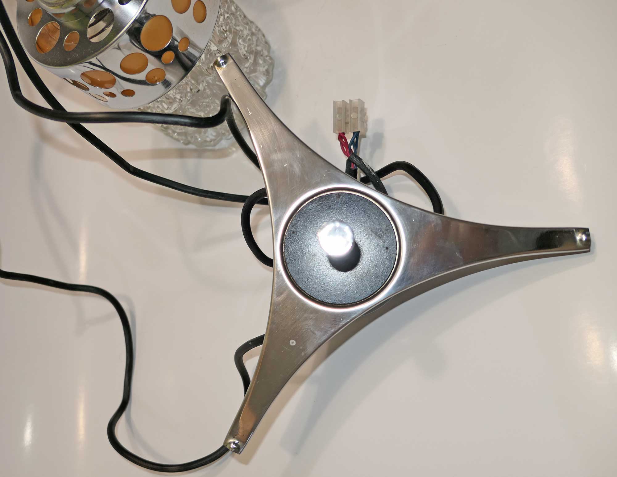 1970s hanging Raak 3 lights