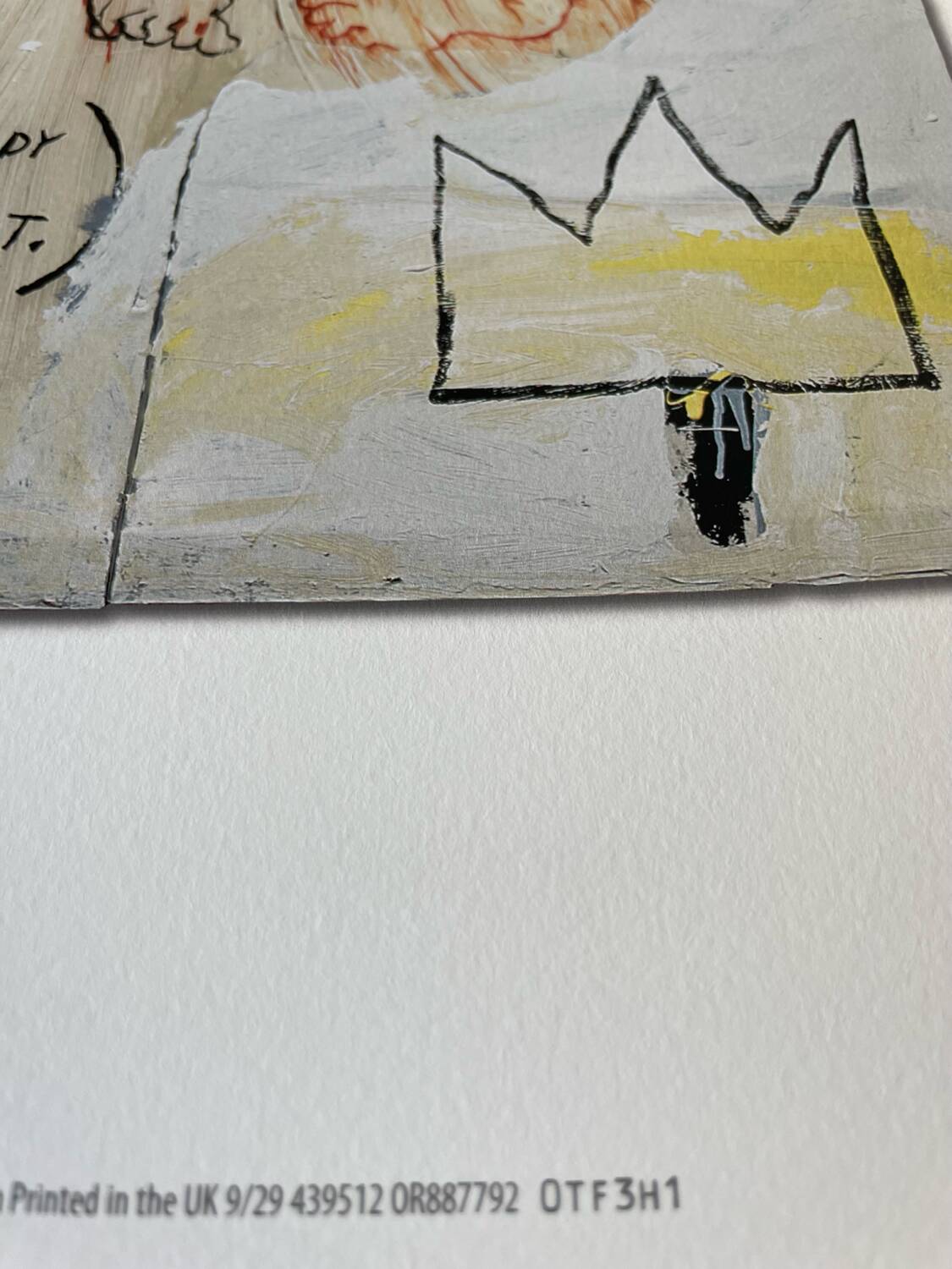 Jean Michel Basquiat (1960-1988), Leonardo da Vinci’s Greates Hits, 1982, Copyright Estate of Jean Michel Basquiat, Licensed by Artestar New York, Printed in UK