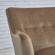 1970s, Danish 2 seater sofa, original condition, green furniture velour.