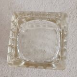 Molded glass ashtray