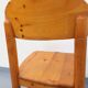 Vintage Scandinavian Rainer Daumiller chair in pine from the 70s