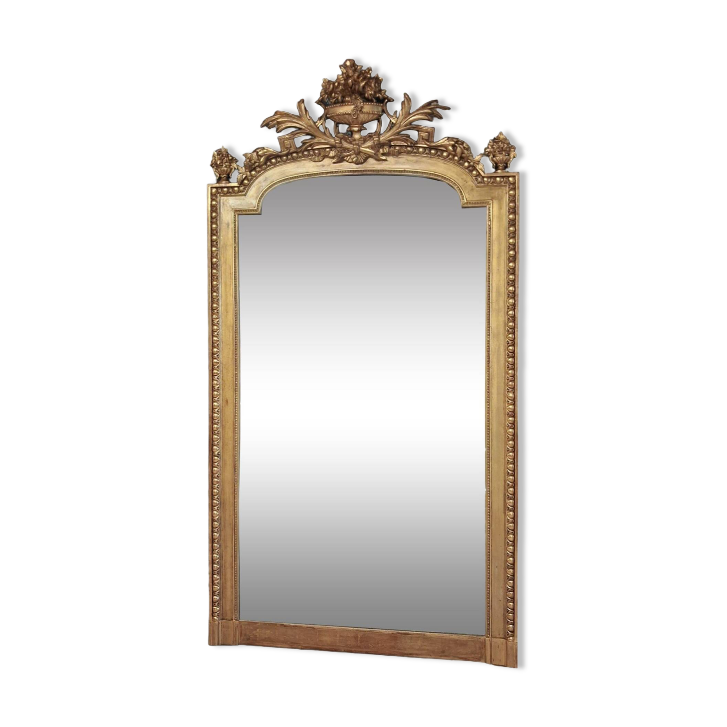 19th-century mirror 204 x 110