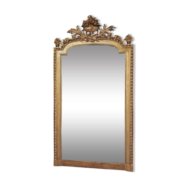 Miroir époque XIX 204 x 110